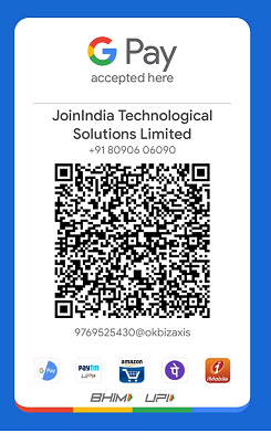 JoinIndia GPay Account